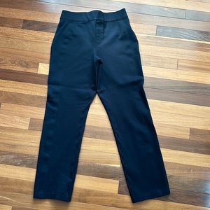 Spanx black dress pant slim ankle length medium